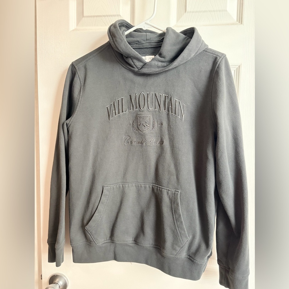 Abercrombie Kids Charcoal Hoodie